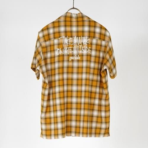 GAVIAL フルーツ柄　半袖シャツ GAVIAL,シャツ,s/s open collar shirts