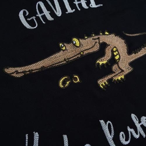 美品 GAVIAL ガヴィル 刺繍入り ツートン ボーリングシャツ L 美品 GAVIAL ガヴィル 刺繍入り ツートン ボーリングシャツ L