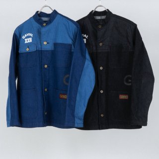 <img class='new_mark_img1' src='https://img.shop-pro.jp/img/new/icons5.gif' style='border:none;display:inline;margin:0px;padding:0px;width:auto;' />bicolor denim coverall
