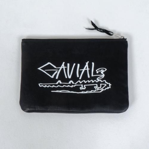 GAVIAL レザー ポーチ　ガヴィル GAVIAL,leather pouch