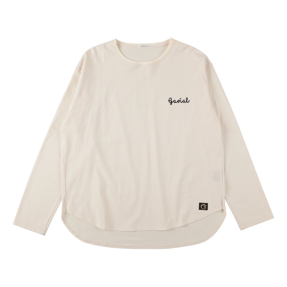 GAVIAL,l/s tee “cursive gavial”