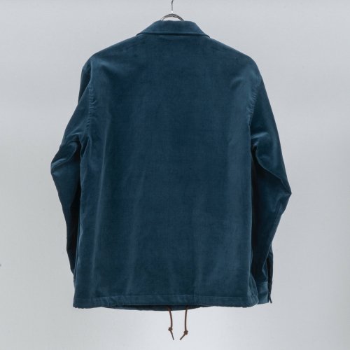 GAVIAL cotton velvet coach jacket-