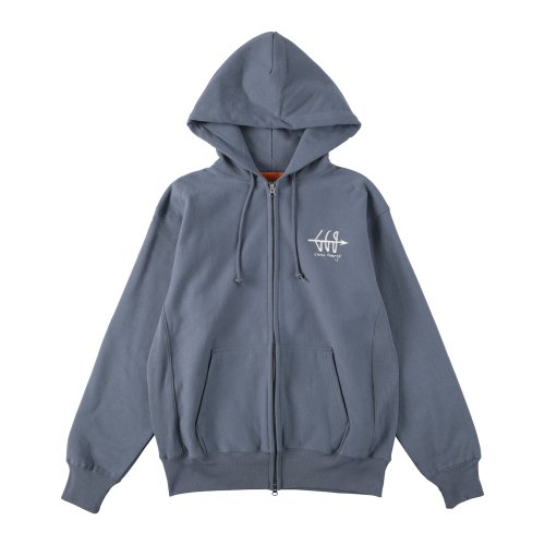 GVAIAL GARAGE, l/s zip hoodie 