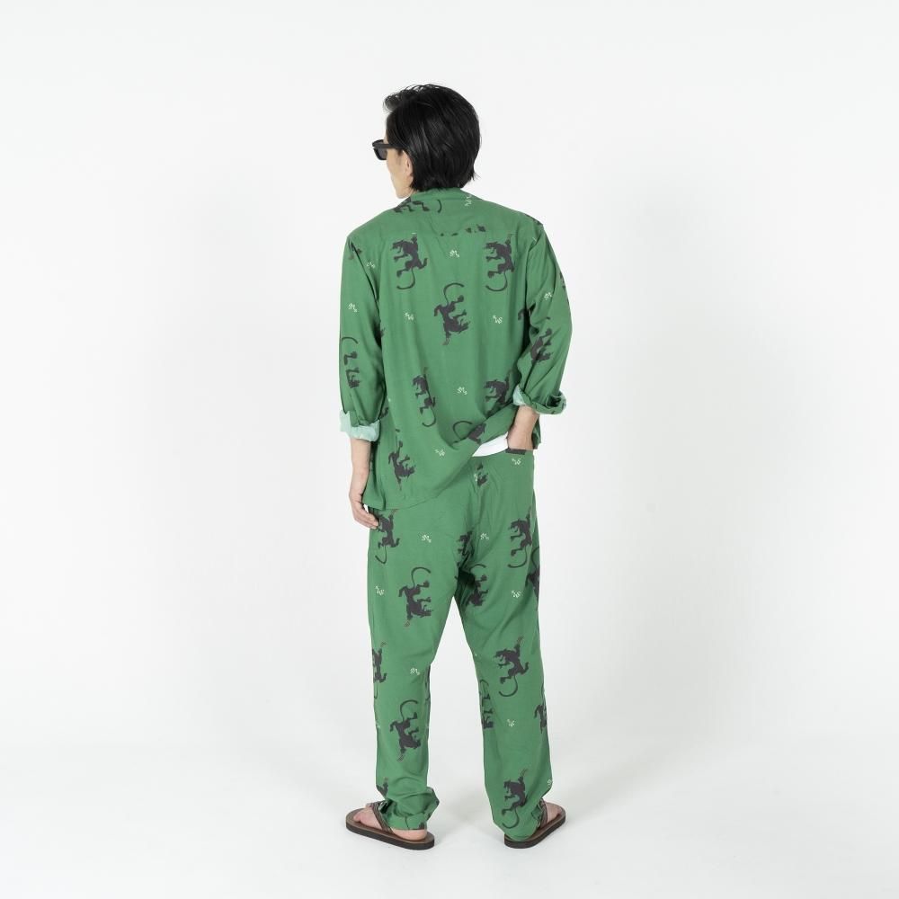 GAVIAL,l/s aloha shirts “black panther”