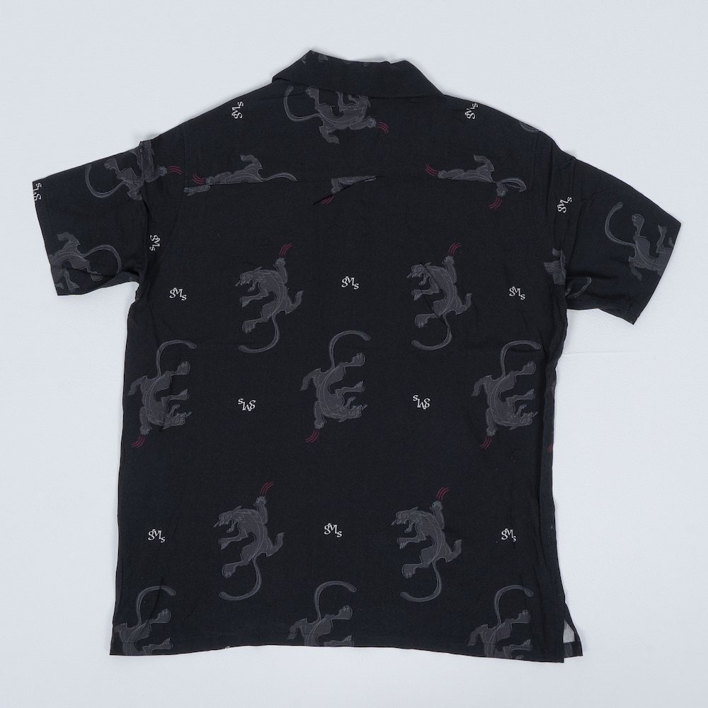 GAVIAL,s/s aloha shirts “black panther”