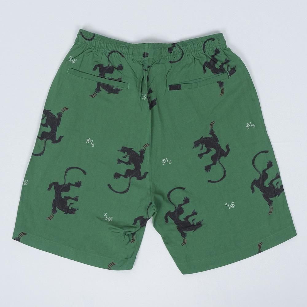 GAVIAL,aloha shorts “black panther”