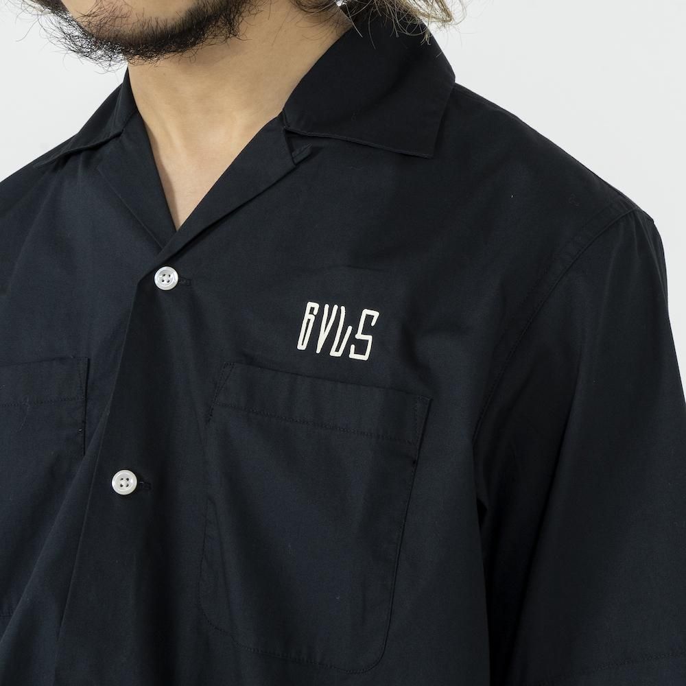 GAVIAL ガヴィル レーヨン ボーリングシャツ ブラック XS 半袖シャツ GAVIAL ガヴィル レーヨン ボーリングシャツ ブラック XS 半袖