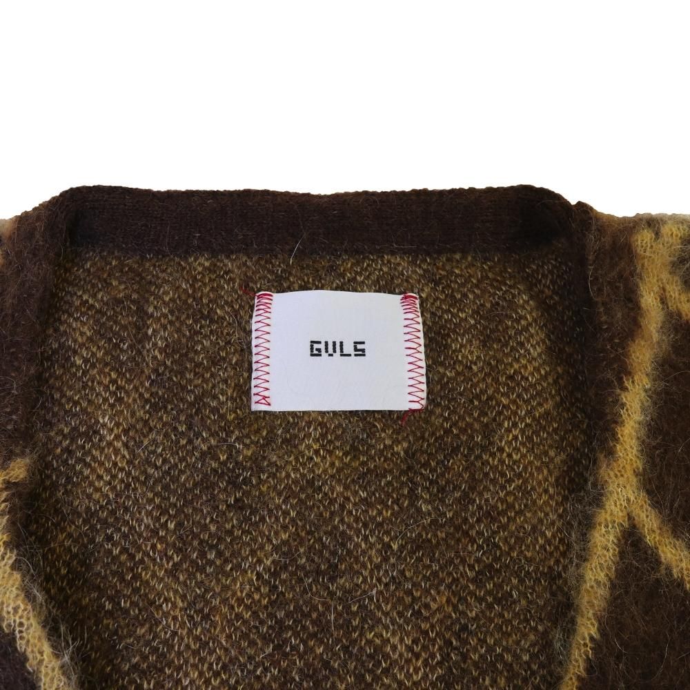 【日曜限定値下げ】GAVIAL Jacquard Cardigan Blue GAVIAL,jacquard cardigan