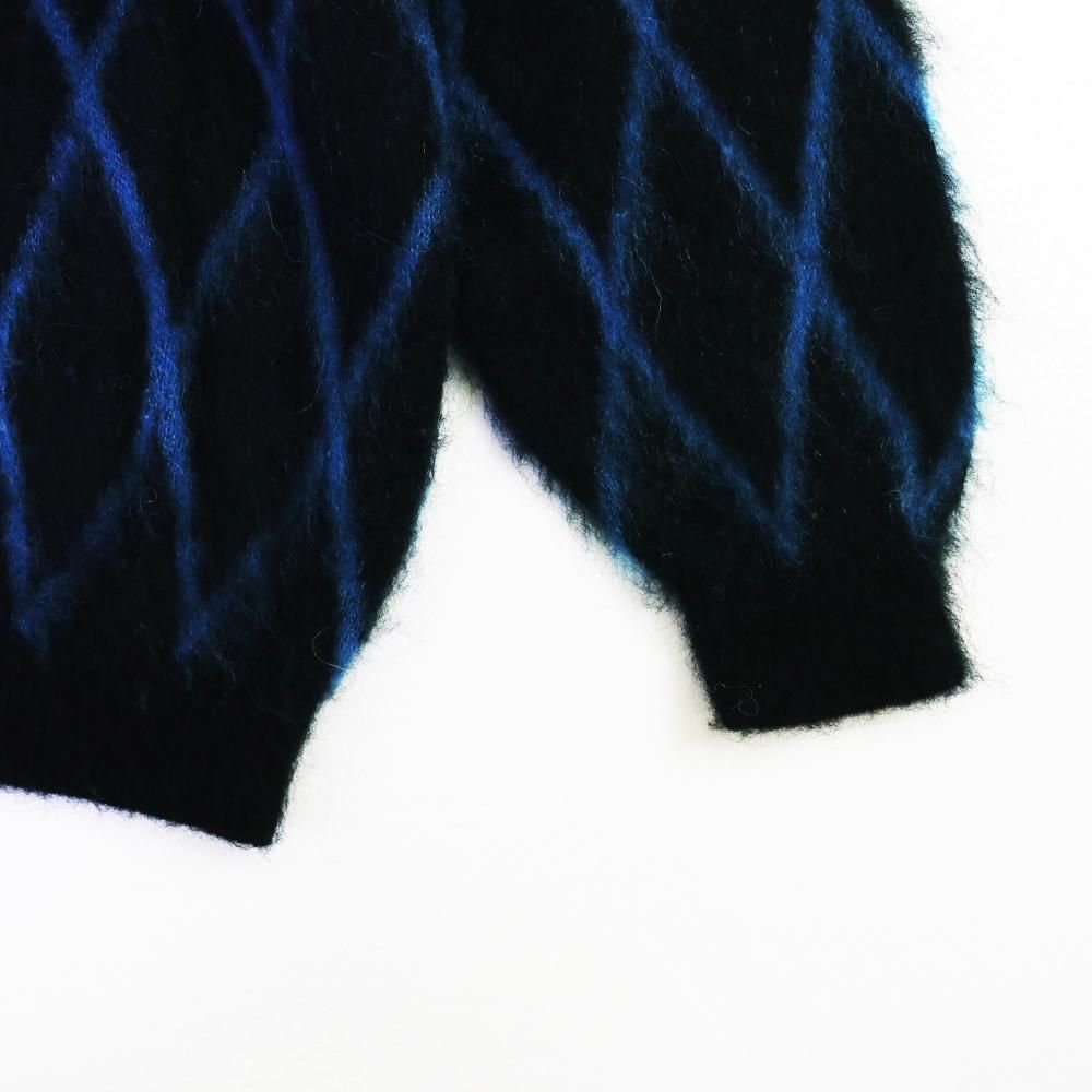 【日曜限定値下げ】GAVIAL Jacquard Cardigan Blue GAVIAL,jacquard cardigan