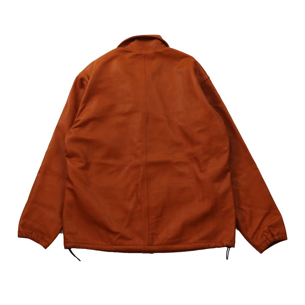 GAVIAL, leather coach jacket