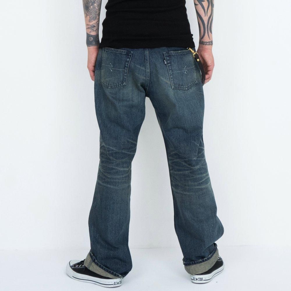 『gavial』ガヴィル (M) コットン デニムパンツ GAVIAL,denim pants “used type”