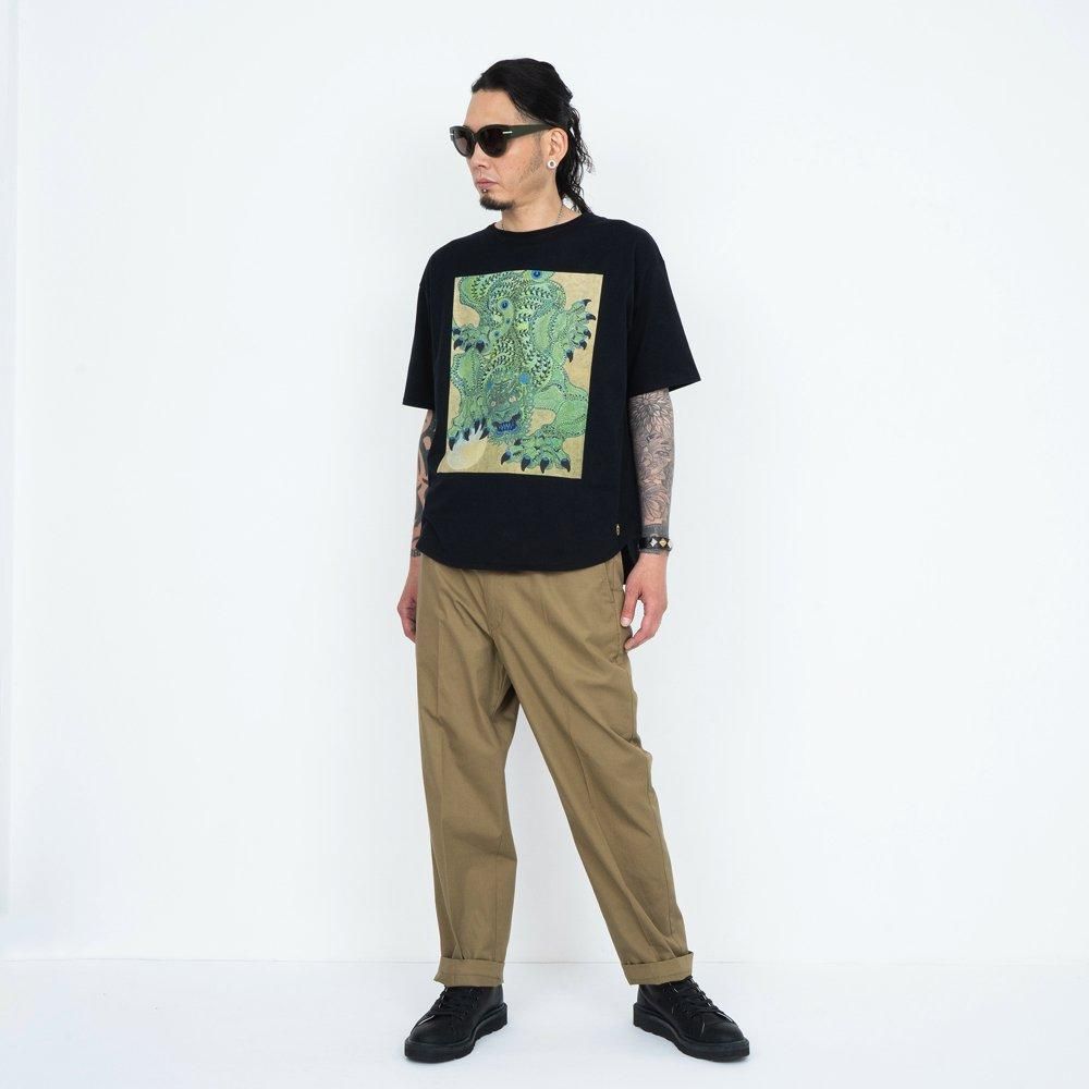 GAVIAL,s/s round tee “震虎”