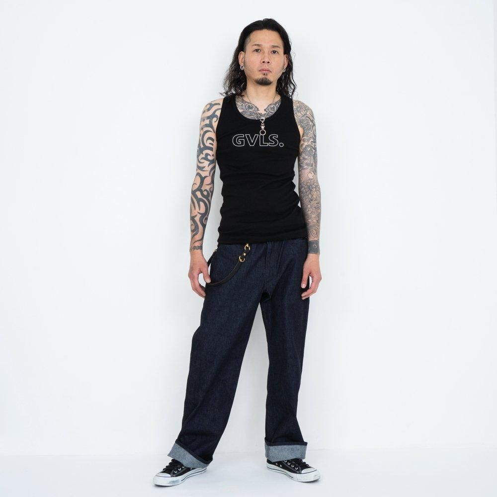 GAVIAL グラフィックタンクトップ 黒 GAVIAL グラフィックタンクトップ 黒 GAVIAL, tanktop