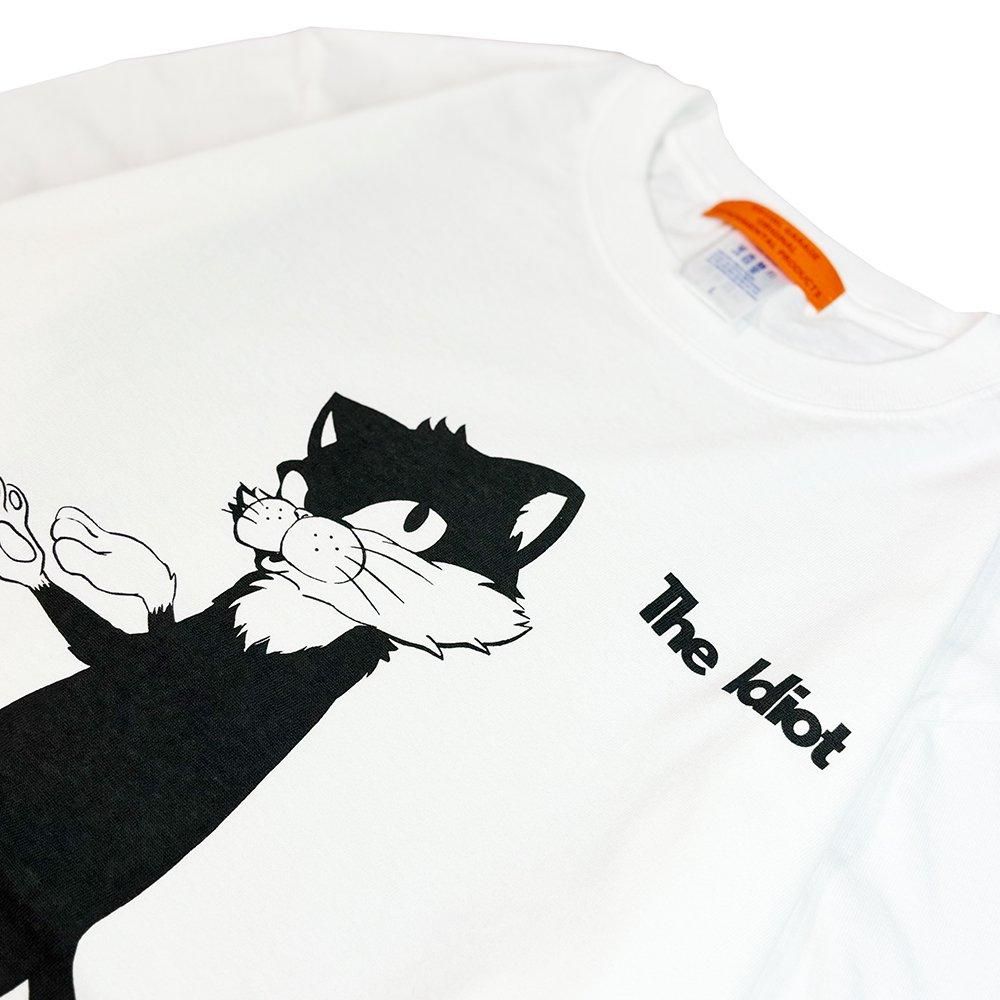 l/s tee “idiot” | 猫デザイン - GVLS