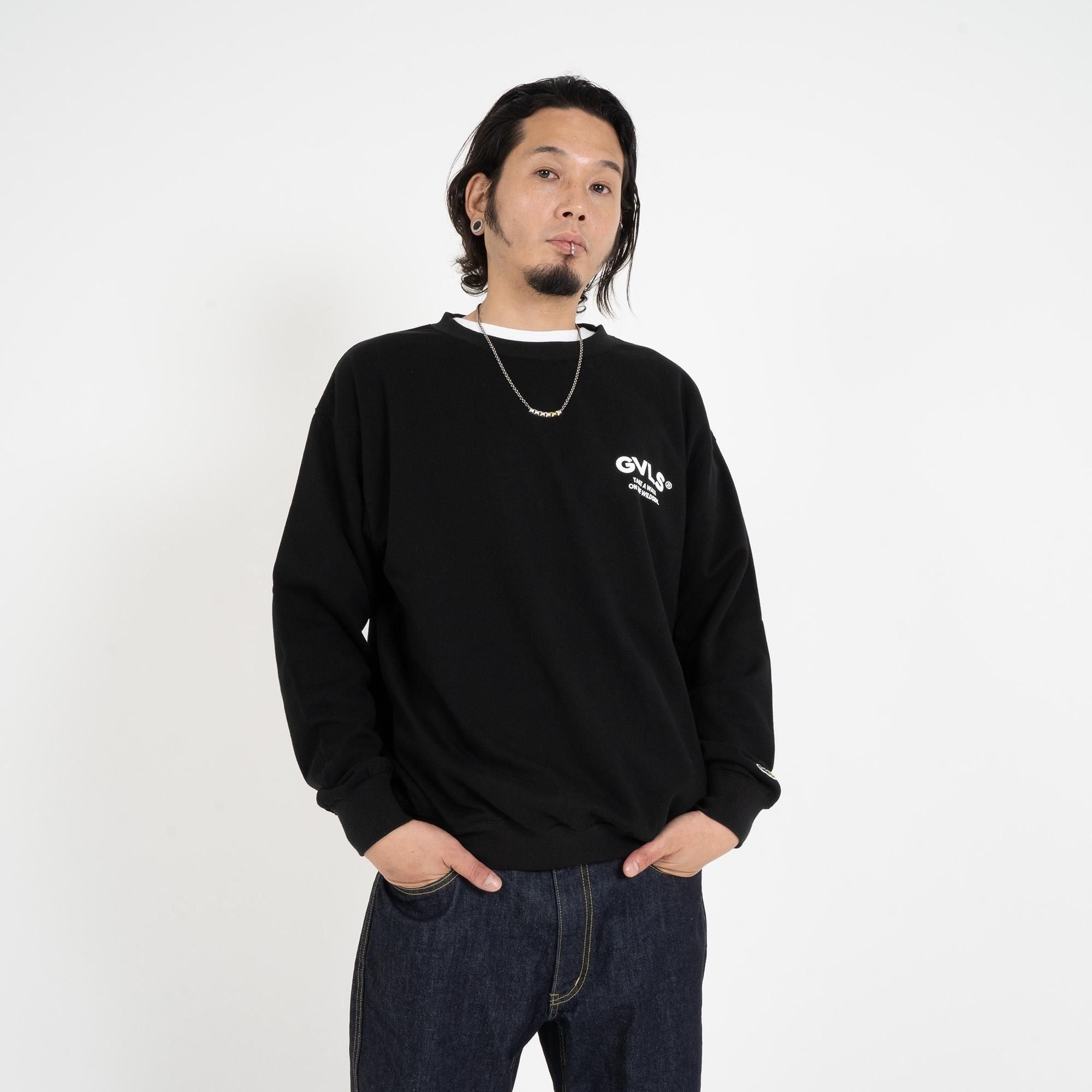 GAVIAL GVLS トレーナー 黒