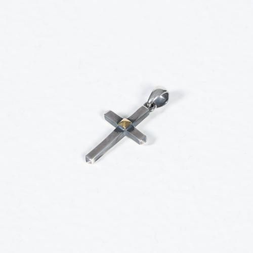<img class='new_mark_img1' src='https://img.shop-pro.jp/img/new/icons5.gif' style='border:none;display:inline;margin:0px;padding:0px;width:auto;' />cross pendant top_bicolor 