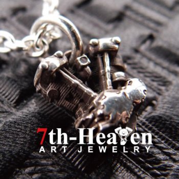 7th-Heaven Art Jewelry】ナックル ミニペンダントトップ＆チェーン 