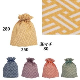 ◎不織布和風柄巾着袋－とんぼ柄／100枚～ - 袋とバッグのプリント屋