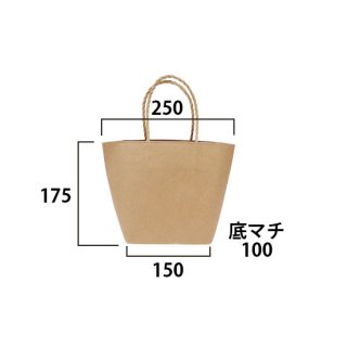 ◆クラフトトートバッグ（S）／100枚〜