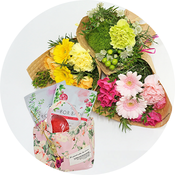 お花と食品・雑貨セットの敬老の日ギフト
