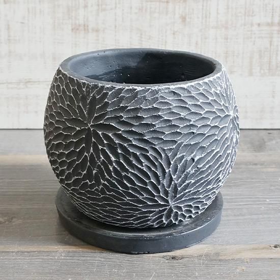 植木鉢 直径15cm 高さ12cm 受け皿付きの通信販売 | LOHAS PLAZA