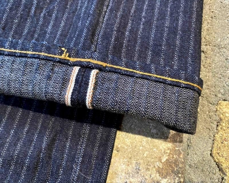 GZ-16SLST-Z01 16oz ZIP スリムストレートジーンズ 針抜き