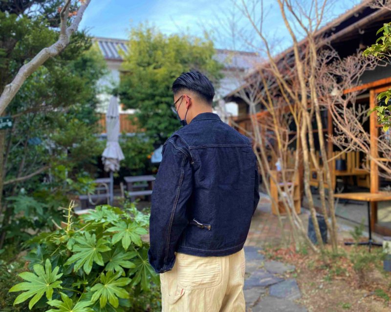 GZ-111MJ-0301 graphzero　16oz　JEANJACKET　-GZ111MJ-　左綾 - 倉敷美観地区デニムショップ｜HEART  MADE BASE｜graphzero岡山児島デニムジーンズ