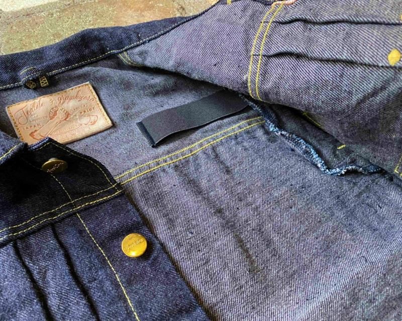 GZ-111MJ-0301 graphzero 16oz JEANJACKET -GZ111MJ- 左綾