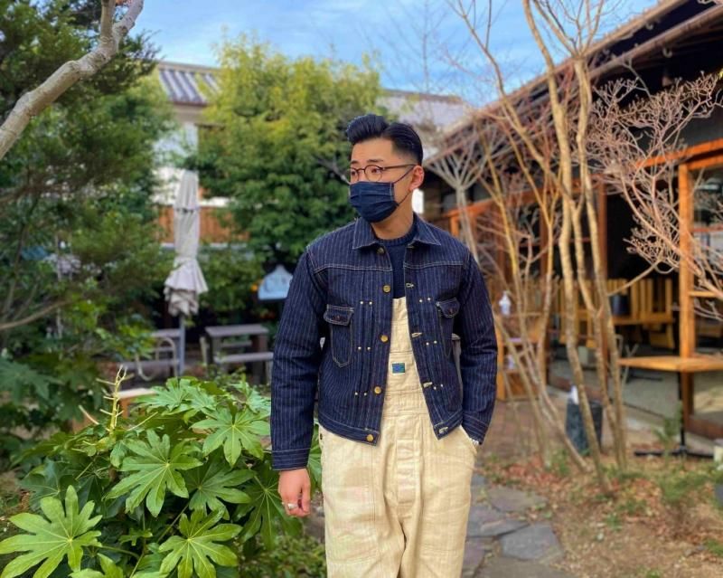 GZ-111MJ-0301　graphzero　16oz JEAN JACKET　-GZ111MJ-　針抜き -  倉敷美観地区デニムショップ｜HEART MADE BASE｜graphzero岡山児島デニムジーンズ