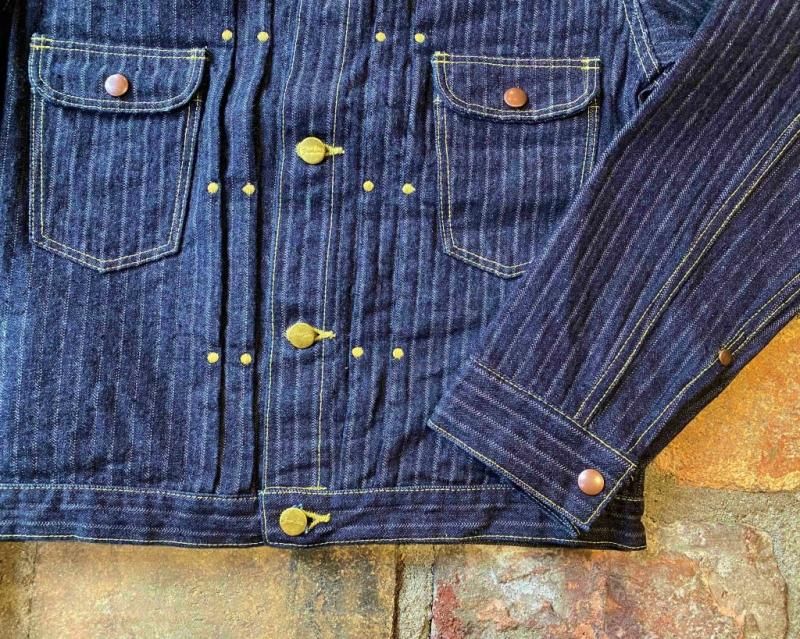 GZ-111MJ-0301 graphzero 16oz JEAN JACKET -GZ111MJ- 針抜き