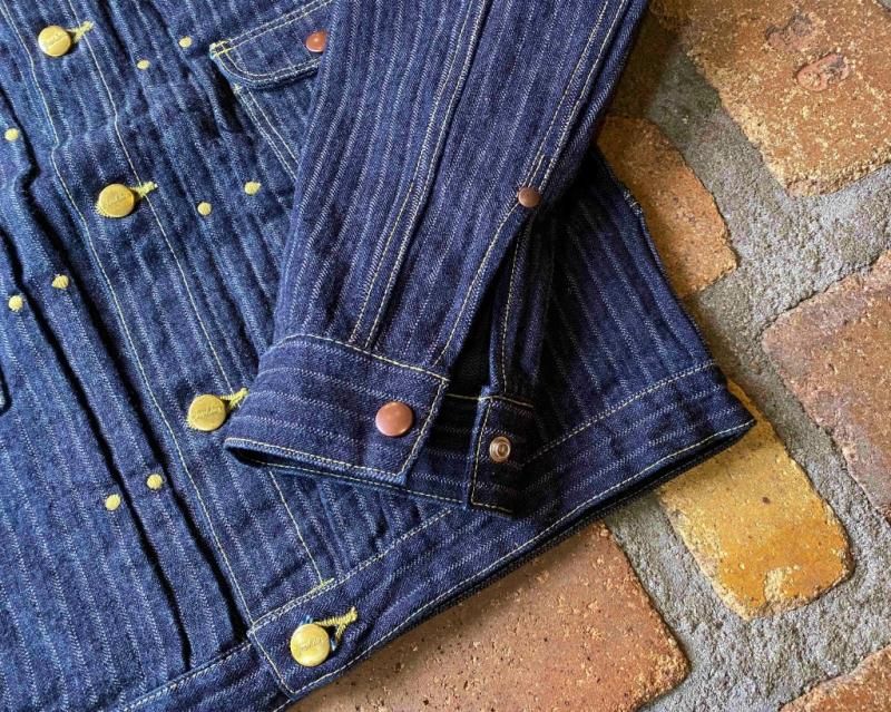 GZ-111MJ-0301 graphzero 16oz JEAN JACKET -GZ111MJ- 針抜き