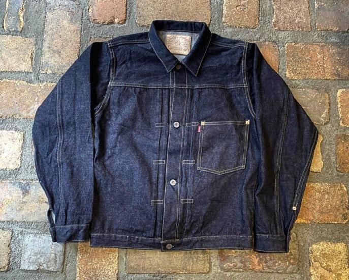 GZ-GJ1ST 16oz JEANJACKET-WWⅡ 1ST-右綾 - 倉敷美観地区デニム 