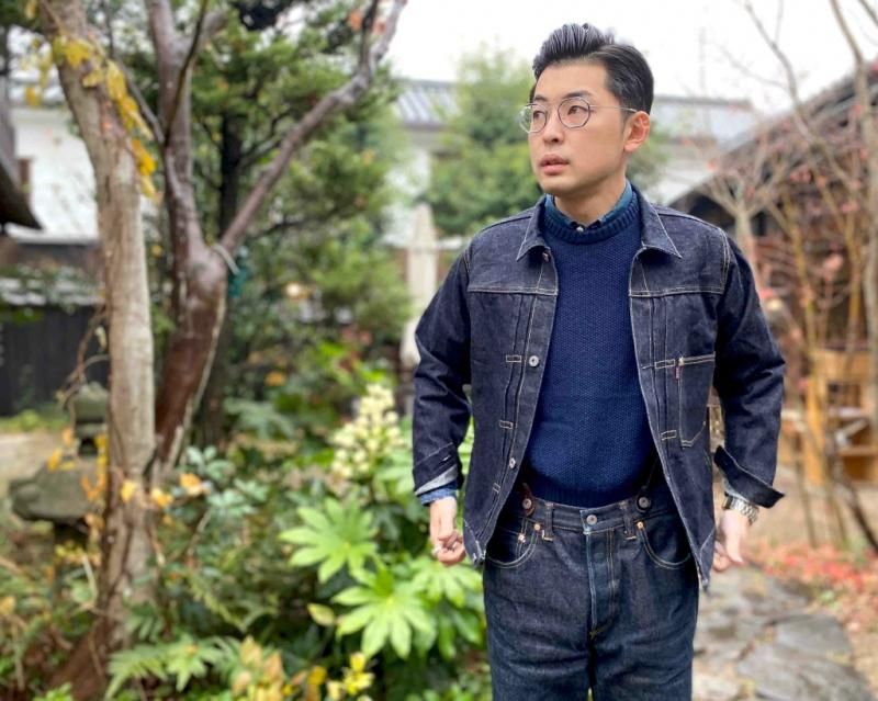 GZ-GJ1ST 16oz JEANJACKET-WWⅡ 1ST-右綾 - 倉敷美観地区デニム 