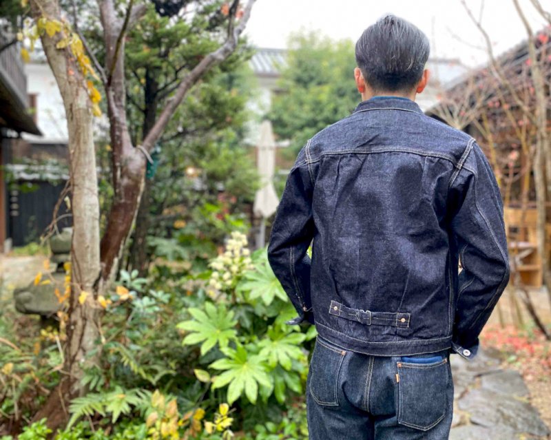 GZ-GJ1ST 16oz JEANJACKET-WWⅡ 1ST-右綾 - 倉敷美観地区デニム