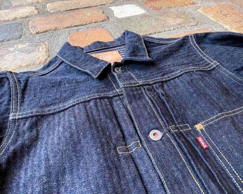 GZ-GJ1ST 16oz JEANJACKET-WWⅡ 1ST- ヒッコリー - 倉敷美観地区
