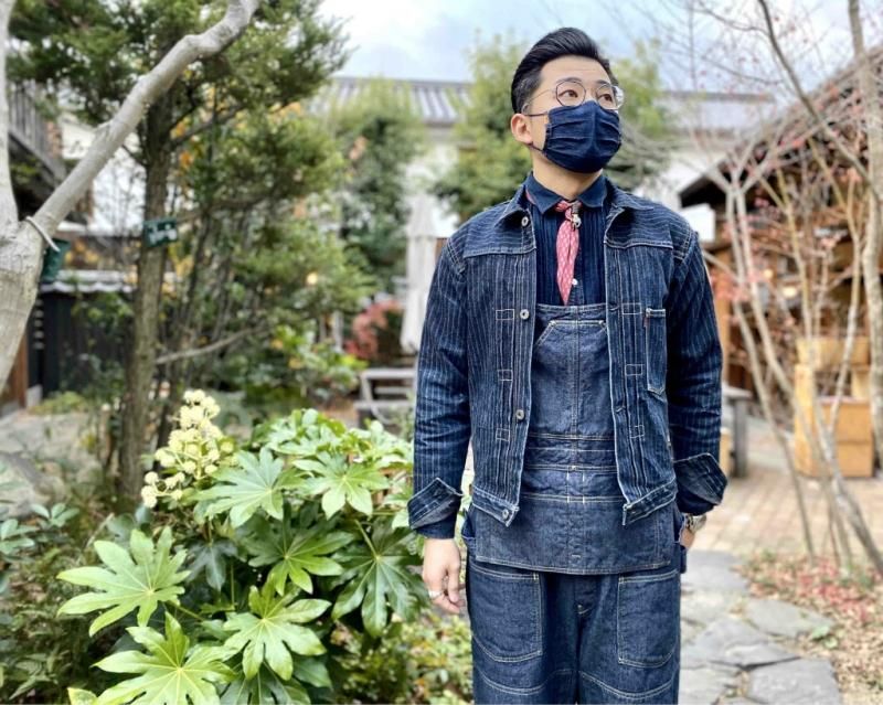 人気のアルティザンオーバーオール デニムオーバーオール