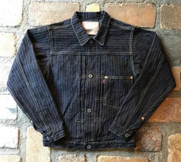 GZ-GJ1ST 16oz JEANJACKET-WWⅡ 1ST- 針抜き - 倉敷美観地区デニム