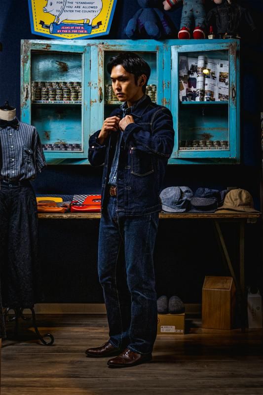 GZ-GJ1ST JEANJACKET-WWⅡ 1ST- Sashiko - 倉敷美観地区デニム