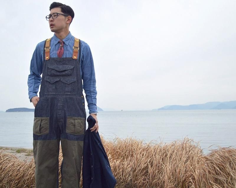 GZ-HOR2-0107 ハンティングオーバーオールID/KH - 倉敷美観地区