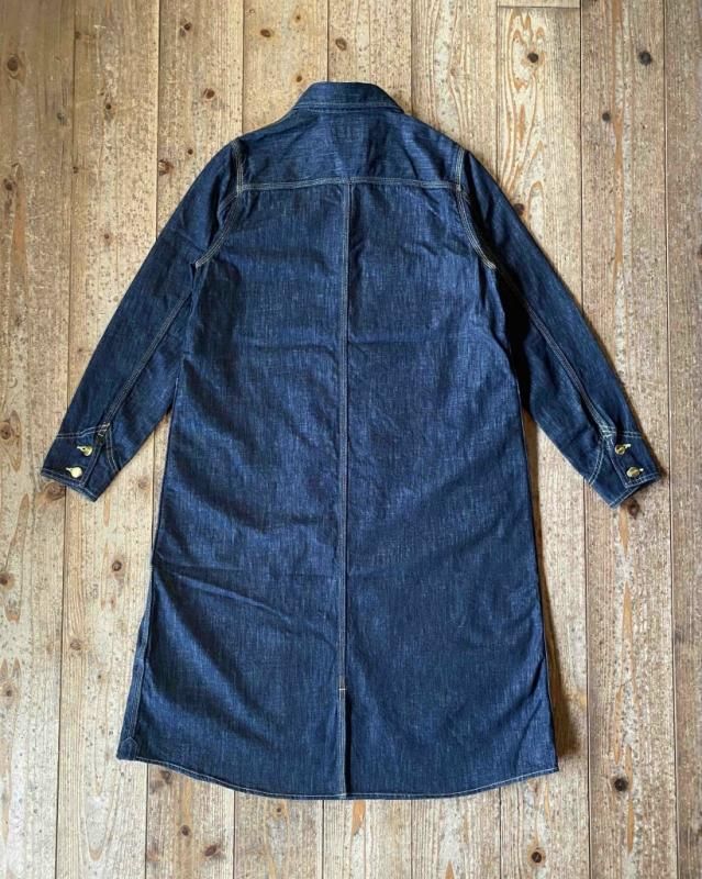 GraphzeroグラフゼロインディゴシャツジャケットカバーオールXL graphzero graphzero(グラフゼロ) 13oz セルビッチ デニム