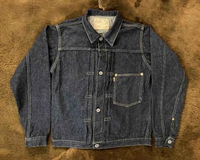 GZ-GJ1ST-0510 16oz　JEAN JACKET-WWⅡ　1ST- 右綾 - 倉敷美観地区デニムショップ｜HEART MADE  BASE｜graphzero岡山児島デニムジーンズ