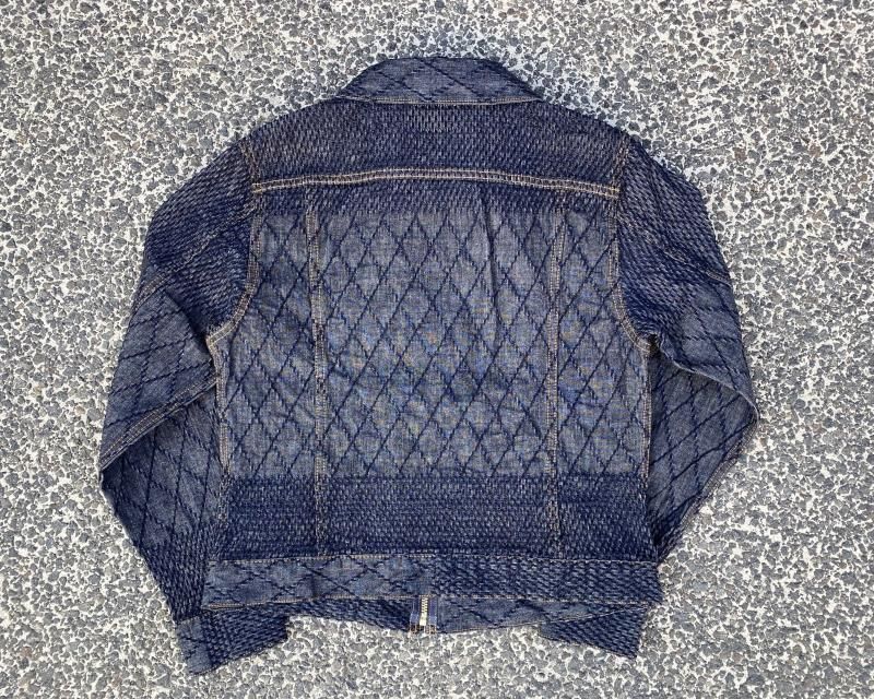 GZ-RGJ-0410 レディース Riders Jean Jacket -剣道デニム- WH