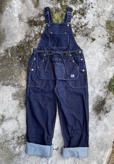 GZ-UOA0412　Utility overall　SLV - 倉敷美観地区デニムショップ｜HEART MADE  BASE｜graphzero岡山児島デニムジーンズ