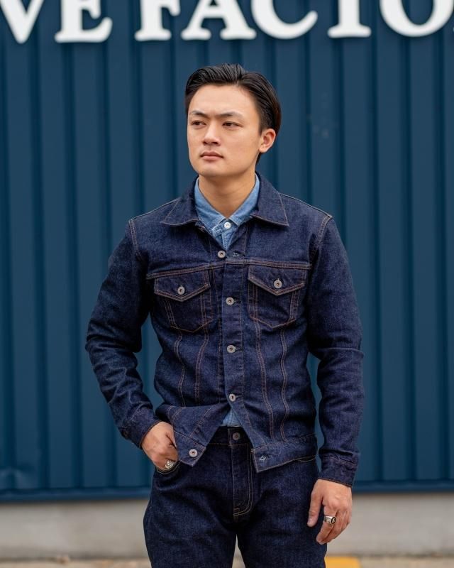 GZ-GJ3RDMS モンスターストレッチ JEAN JACKET 3rd - 倉敷美観地区デニムショップ｜HEART MADE  BASE｜graphzero岡山児島デニムジーンズ