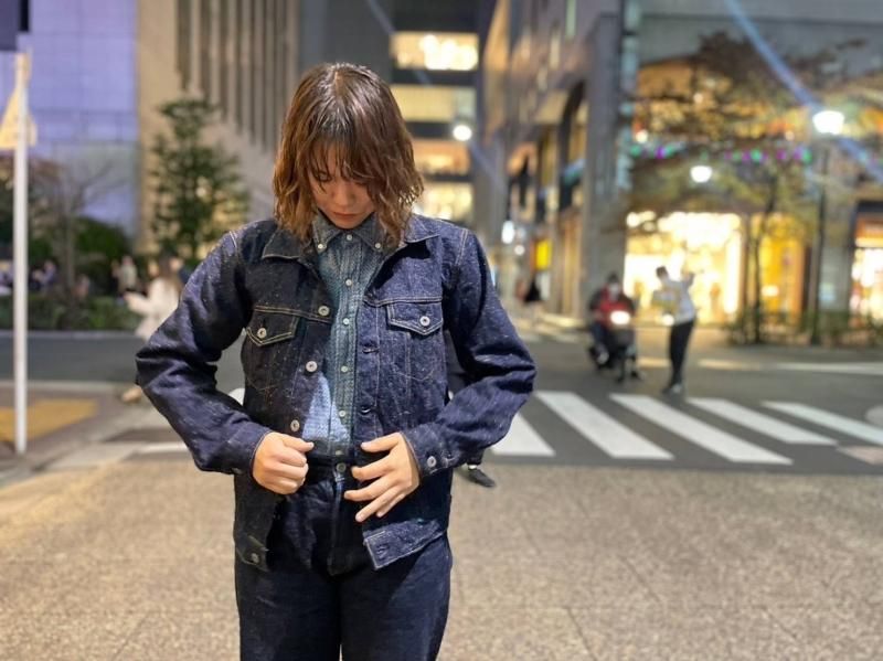 GZ-GJ3RD-0511 JEAN JACKET　3rd　ネップ - 倉敷美観地区デニムショップ｜HEART MADE  BASE｜graphzero岡山児島デニムジーンズ