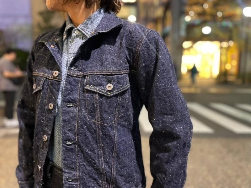 GZ-GJ3RD-0511 JEAN JACKET　3rd　ネップ - 倉敷美観地区デニムショップ｜HEART MADE  BASE｜graphzero岡山児島デニムジーンズ