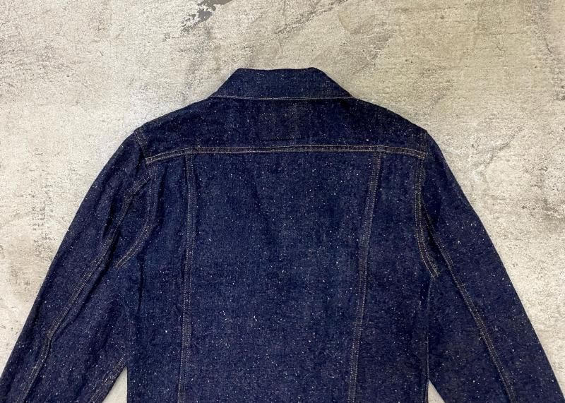 極美品✨クラネ BACK SQUEEZE DENIM JACKET ゆったり グラフゼロ ネップ生地 GZ-GJ3RD-0511 JEAN JACKET 3rd ネップ