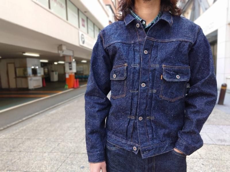 GZ-GJ2ND-0511 JEAN JACKET　2ND　ネップ - 倉敷美観地区デニムショップ｜HEART MADE  BASE｜graphzero岡山児島デニムジーンズ