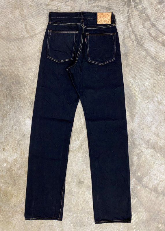 GZ-15SLST-BK 15oz スリムストレートジーンズ ブラック - 倉敷美観地区