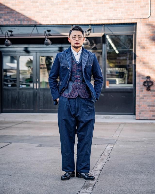 希少　レア　90年代　クリストファー・ネメス　本人期　ブラックデニムベスト ブラック ベア ブランド 実名復古デニム ベスト インディゴ